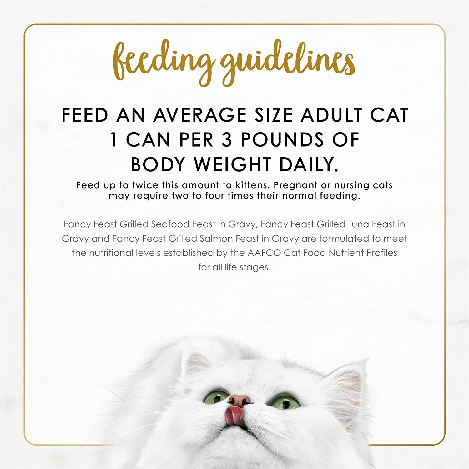 FANCY FEAST Adult Wet Cat Food Classic Seafood Grilled Collection 24X85G